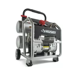 Husky 3320445 4.5 Gal. Portable Electric-Powered Silent Air Compressor