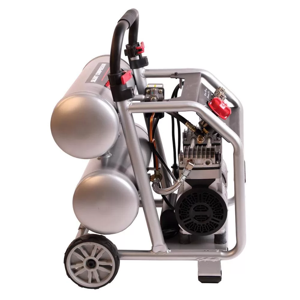Husky 3320445 4.5 Gal. Portable Electric-Powered Silent Air Compressor