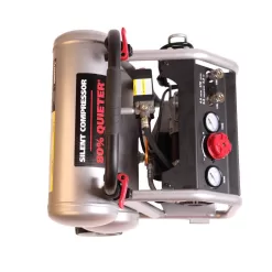 Husky 3320445 4.5 Gal. Portable Electric-Powered Silent Air Compressor