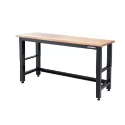 Husky G7200AS-US 72 in. Solid Wood Work Surface for Ready-to-Assemble 6-ft. adjustable height workbench