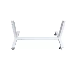 Husky HOLT4602BJ2 46 in. Adjustable Height Work Table with 2-Drawers in White