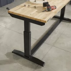 Husky HOLT72XDB11 72 in. Adjustable Height Work Table