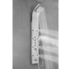 AKDY Stainless Steel Dual Head Waterfall Shower Panel System with 3-way Diverter Valve Included