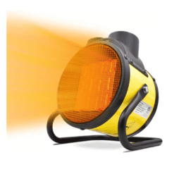 Electric Patio Heater - Greenhouse Fan Heater Portable Space Heater