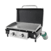 Razor GGT2131M 2-Burner Portable LP Gas Griddle with Lid in Black