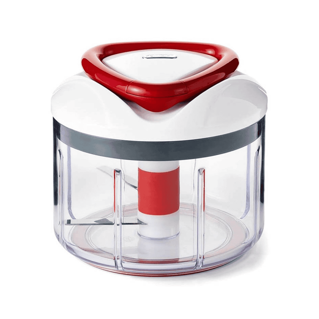 ZYLISS Easy Pull Food Chopper and Manual Food Processor - Vegetable Slicer and Dicer - Hand Held