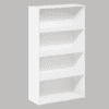 Furinno Pasir 4-Tier Bookcase/Bookshelf/Storage Shelves, White