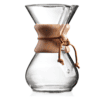 Chemex Pour-Over Glass Coffeemaker - Classic Series - 6-Cup - Exclusive Packaging
