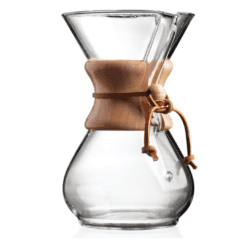 Chemex Pour-Over Glass Coffeemaker - Classic Series - 6-Cup - Exclusive Packaging