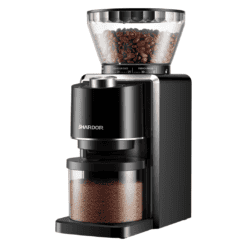 SHARDOR Conical Burr Coffee Grinder, Electric Adjustable Burr Mill with 35 Precise Grind Setting for 2-12 Cup, Black