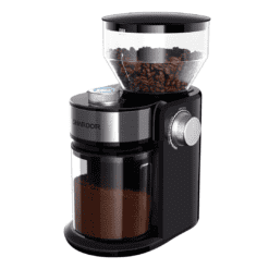 SHARDOR Electric Burr Coffee Grinder 2.0, Adjustable Burr Mill with 16 Precise Grind Setting for 2-14 Cup, Black