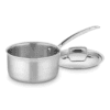 Cuisinart Saucepan with Cover, Triple Ply 2-Quart Skillet, Multiclad Pro, MCP19-18N