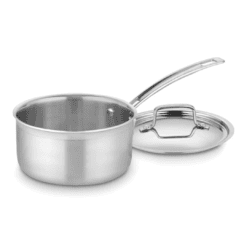 Cuisinart Saucepan with Cover, Triple Ply 2-Quart Skillet, Multiclad Pro, MCP19-18N