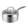 Duxtop Professional Stainless Steel Sauce Pan with Lid, Kitchen Cookware, Induction Pot with Impact-bonded Base Technology, 2.5 Quart
