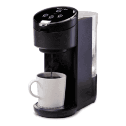 Instant Solo Single Serve Coffee Maker, From the Makers of Pot, K-Cup Pod Compatible Brewer, Black