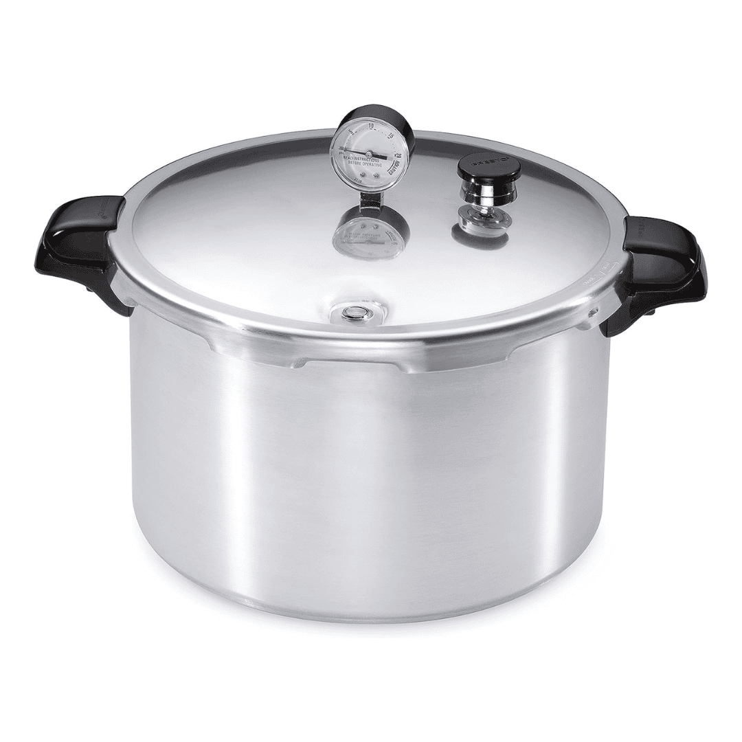 Presto 01755 16-Quart Aluminum canner Pressure Cooker, One Size, Silver