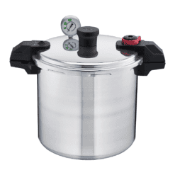 T-fal Pressure Cooker Stainless Steel Pressure Canner 22 Quart Induction 3 PSI Settings, Cookware, Pots and Pans Silver