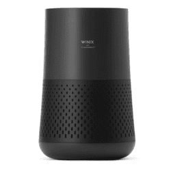 Winix A230 Tower H13 True HEPA 4-Stage Air Purifier, Perfect for Home office, Home classroom, Bedroom and Nursery, Charcoal Grey, Small