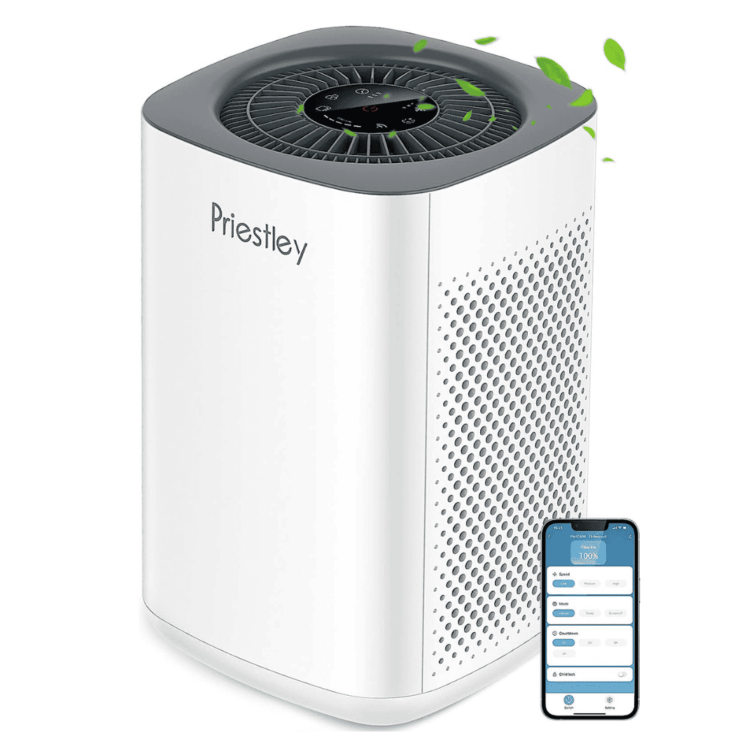 Air Purifiers for Home Large Room up to 1000 Ft², Smart WiFi Control, Removes 99.97% of Particles