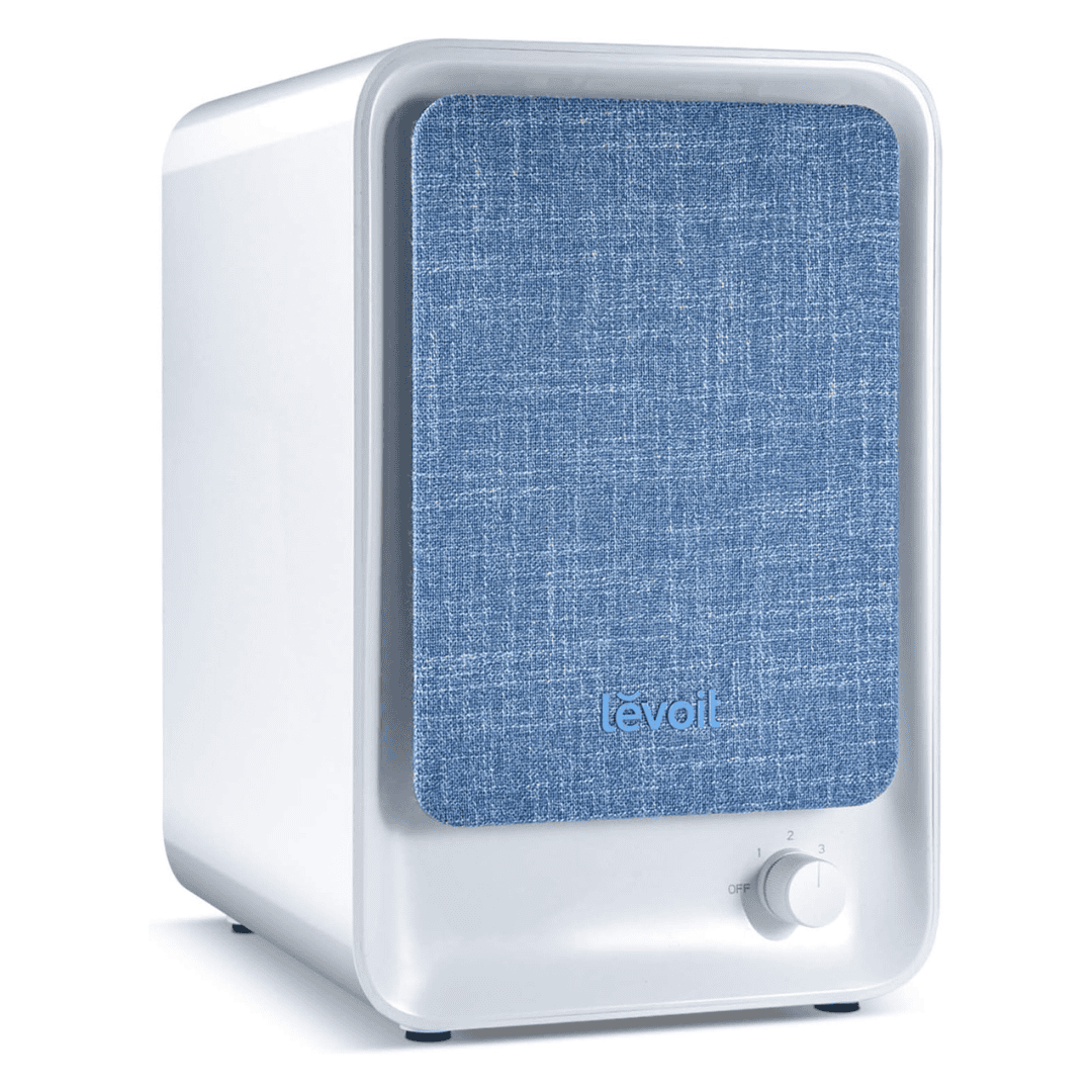 LEVOIT Air Purifiers for Bedroom Home, HEPA Freshener Filter Small Room for Smoke, Blue