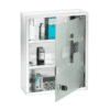 WENKO Medicine Cabinet with Lock, Wall mounted Bathroom Storage, Hanging Medical Cabinet