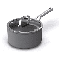 Ninja C30235 Foodi NeverStick Premium 3.5-Quart Saucepan, Slate Grey