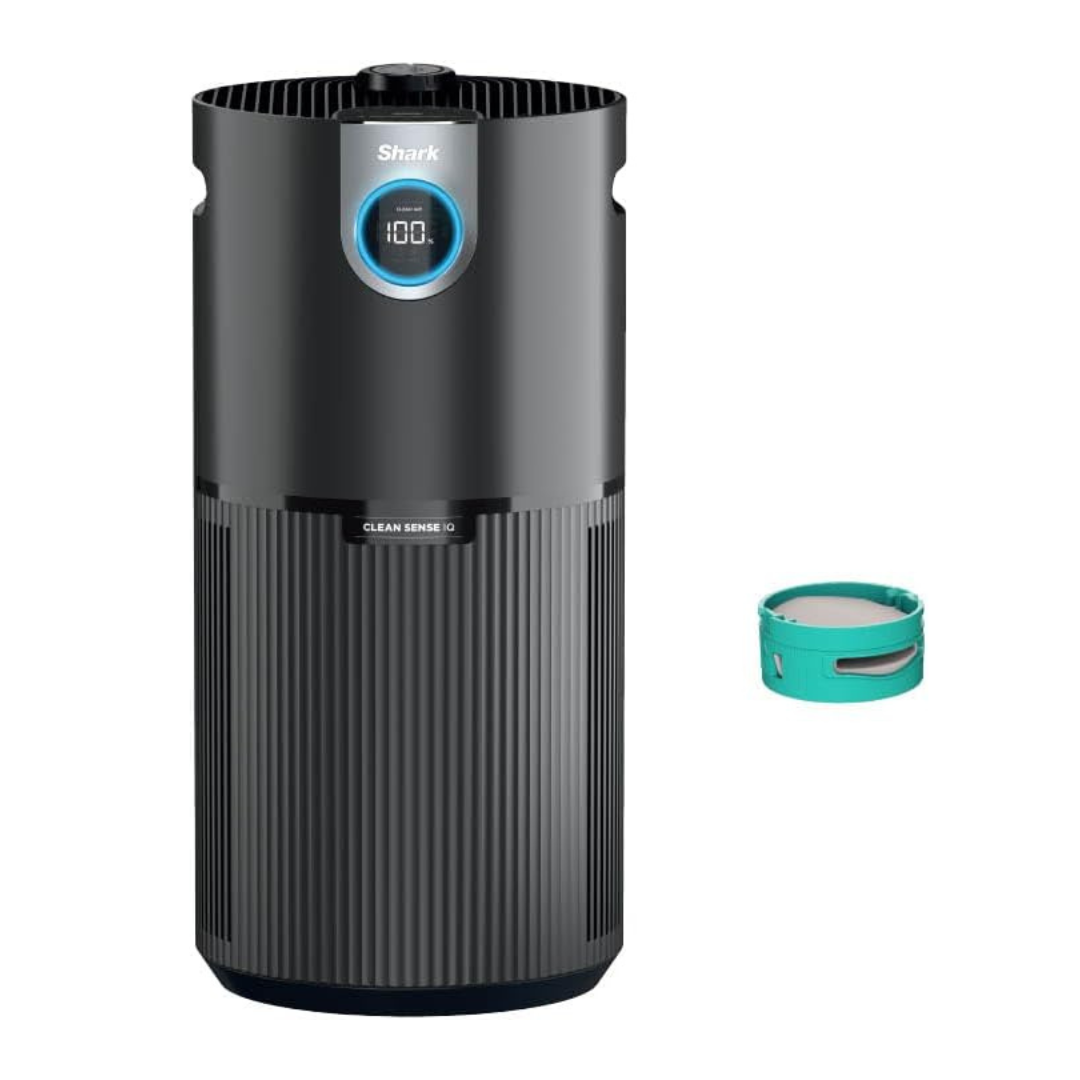 Shark Clean Sense Air Purifier MAX 4-Speed Black HEPA Air Purifier ENERGY STAR (Covers: 1200-sq ft)