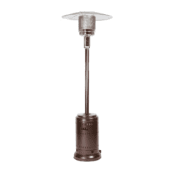 Fire Sense 46000-BTU Bronze Steel Floorstanding Liquid Propane Patio Heater