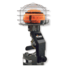 Original 540-Degree 45,000 BTU Tank Top Radiant Propane Heater,chrome,Silver