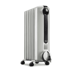 DeLonghi Up to 1500-Watt Convection and Radiant Tower Indoor Electric Space Heater with Thermostat