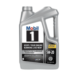 Mobil 1 Advanced Full Synthetic Motor Oil 5W-20, 5 Quart