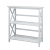 Casual Home 3-Shelf Montego Bookcase, White