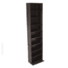 Atlantic Summit Media Storage Cabinet – Protects & Organizes Prized Music, Movie, Video Games or Memorabilia Collections, PN 74735727 in Espresso