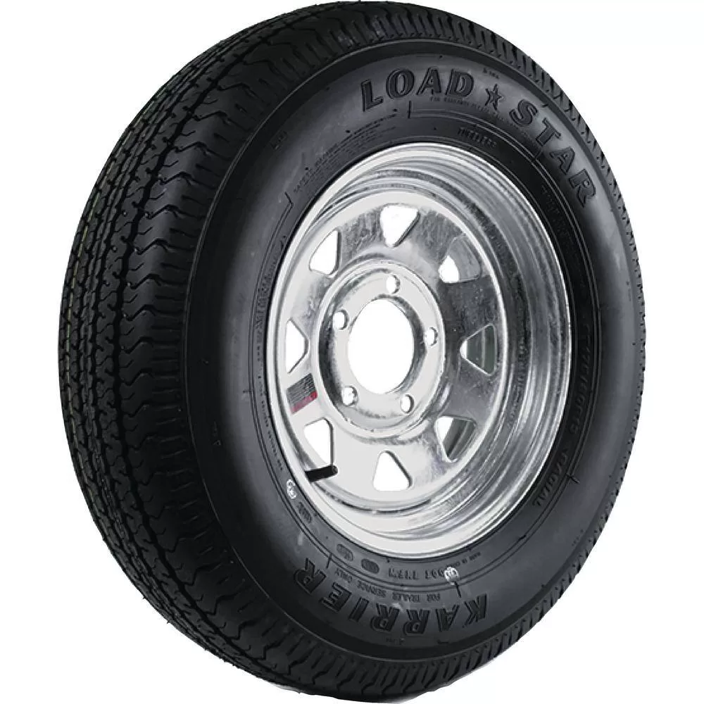 LOADSTAR 31952 ST175/80R-13 KR03 Radial 1480 lb. Load Capacity Galvanized 13 in. Tire and Wheel Assembly