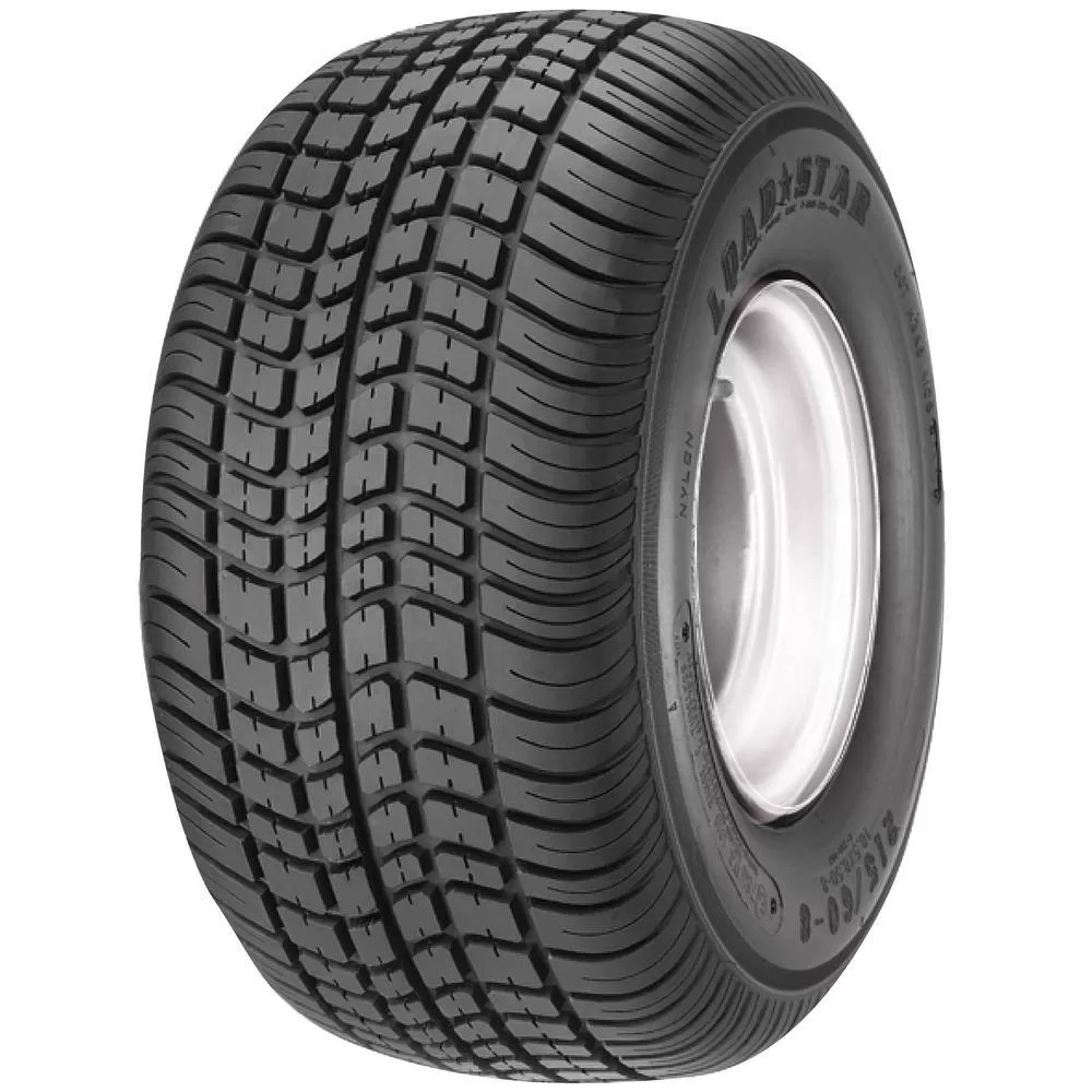 LOADSTAR 3H390 205/65-10 K399 BIAS 1100 lb. Load Capacity White 10 in. Wide Profile Tire and Wheel Assembly