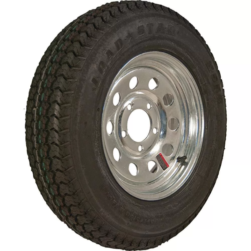 LOADSTAR 3S430 ST205/75D-14 K550 BIAS 1760 lb. Load Capacity Galvanized 14 in. Bias Tire and Wheel Assembly