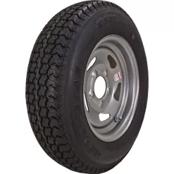 LOADSTAR 3S967 ST175/80D-13 K550 BIAS 1360 lb. Load Capacity Silver 13 in. Bias Tire and Wheel Assembly