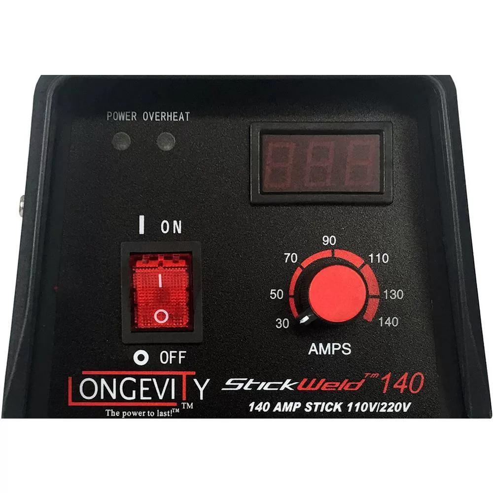 Longevity 880306 Stickweld 140-Stick Welder with a 60% Duty Cycle