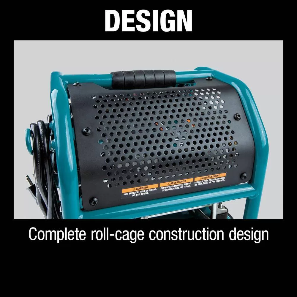 Makita MAC210Q Quiet Series 2 Gal. 135 PSI 1 HP Oil-Free Portable Corded Electric 60 dBA Air Compressor (6.5 CFM at 90 PSI)