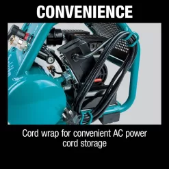 Makita MAC210Q Quiet Series 2 Gal. 135 PSI 1 HP Oil-Free Portable Corded Electric 60 dBA Air Compressor (6.5 CFM at 90 PSI)