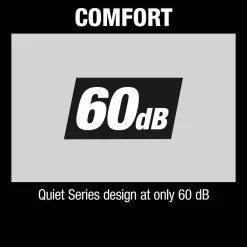 Makita MAC210Q Quiet Series 2 Gal. 135 PSI 1 HP Oil-Free Portable Corded Electric 60 dBA Air Compressor (6.5 CFM at 90 PSI)