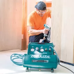 Makita MAC320Q Quiet Series 1-1/2 HP 3 Gal. Oil-Free Electric Air Compressor