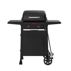 Megamaster 720-1065 Megamaster 2-Burner Propane Gas Grill in Black