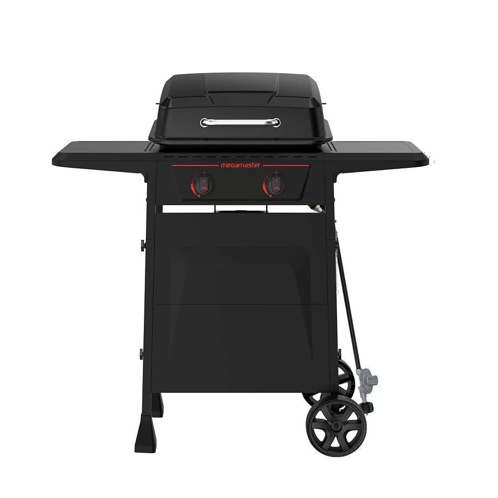 Megamaster 720-1065 Megamaster 2-Burner Propane Gas Grill in Black