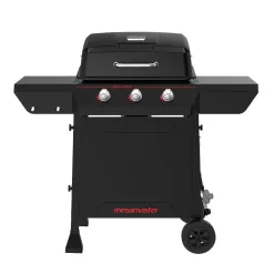 Megamaster 720-1066 Megamaster 3-Burner Propane Gas Grill in Black