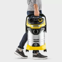 Karcher 1.628-375.0 WD 6 P S Multi-Purpose 8 Gal. Wet-Dry Vacuum Cleaner with Attachments, Blower Feature and Space-Saving Design 1800-Watt