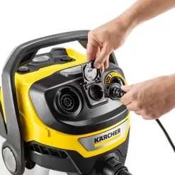 Karcher 1.628-375.0 WD 6 P S Multi-Purpose 8 Gal. Wet-Dry Vacuum Cleaner with Attachments, Blower Feature and Space-Saving Design 1800-Watt