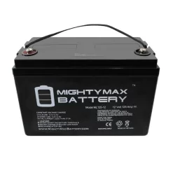MIGHTY MAX BATTERY MAX3944251 12V 125AH SLA Battery Replaces Sumpro 75 Flood Control Sump Pump
