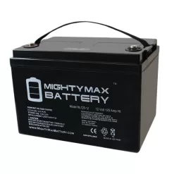 MIGHTY MAX BATTERY MAX3944251 12V 125AH SLA Battery Replaces Sumpro 75 Flood Control Sump Pump