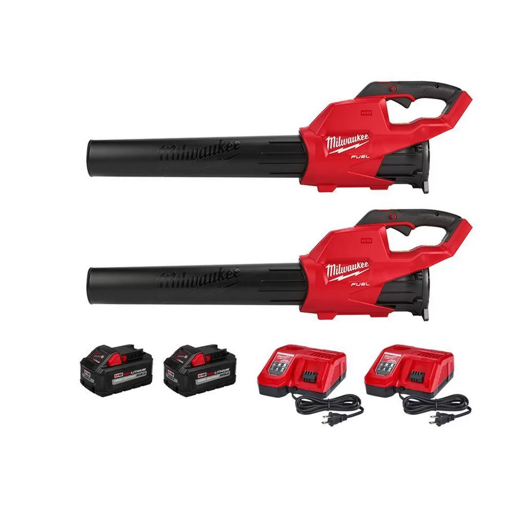 Milwaukee 2724-21HD-2724-21HD M18 FUEL 120 MPH 450 CFM 18-Volt Lithium-Ion Brushless Cordless Handheld Blower Kit with 8.0 Ah Battery(2-Tool)